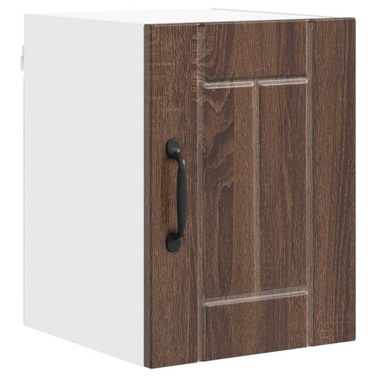 vidaXL Ντουλάπα Τοίχου LUCCA Καφέ Ξύλο Δρυός 30 x 31 x 40 εκ.