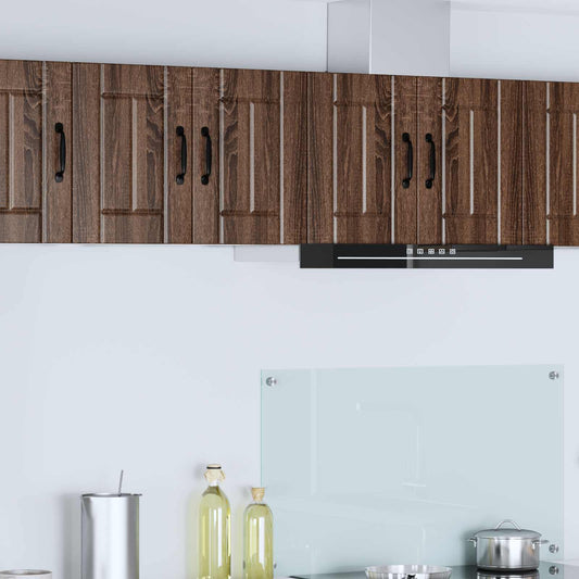 vidaXL Ντουλάπα Τοίχου LUCCA 2 pcs Καφέ Ξύλο Δρυός 30 x 31 x 40 εκ.