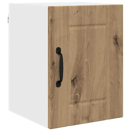vidaXL Κρεμαστό ντουλάπι κουζίνας με ράφι Artisan Oak 30 x 31 x 40 εκ.