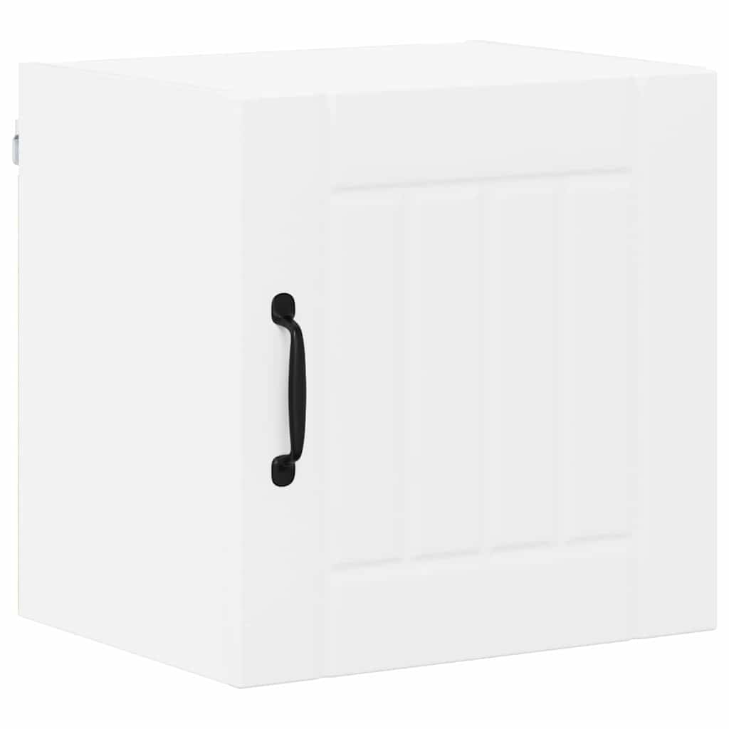 vidaXL Κρεμαστό ντουλάπι κουζίνας με ράφι 2 pcs Λευκό 40 x 31 x 40 εκ.