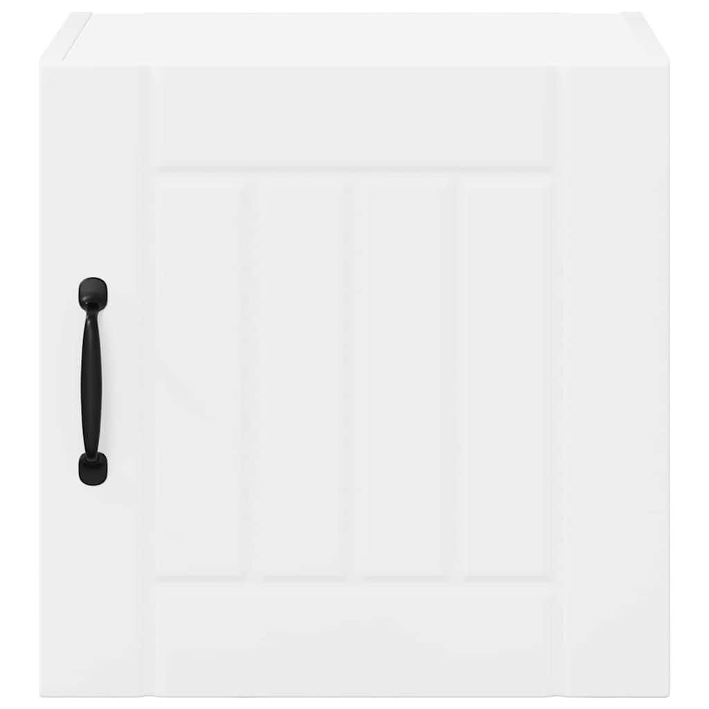 vidaXL Κρεμαστό ντουλάπι κουζίνας με ράφι 2 pcs Λευκό 40 x 31 x 40 εκ.