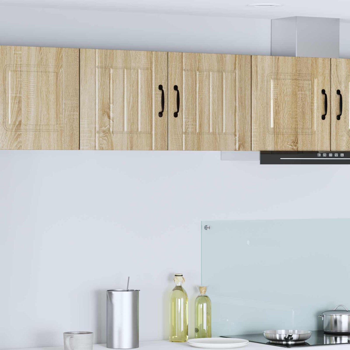 vidaXL Κρεμαστό ντουλάπι κουζίνας 2 pcs Δρύς Sonoma 40 x 31 x 40 εκ.