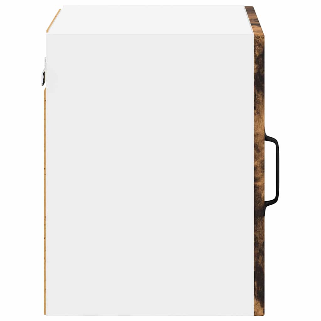 vidaXL Κρεμαστό ντουλάπι κουζίνας Καπνιστό Δρύς 40 x 31 x 40 εκ.