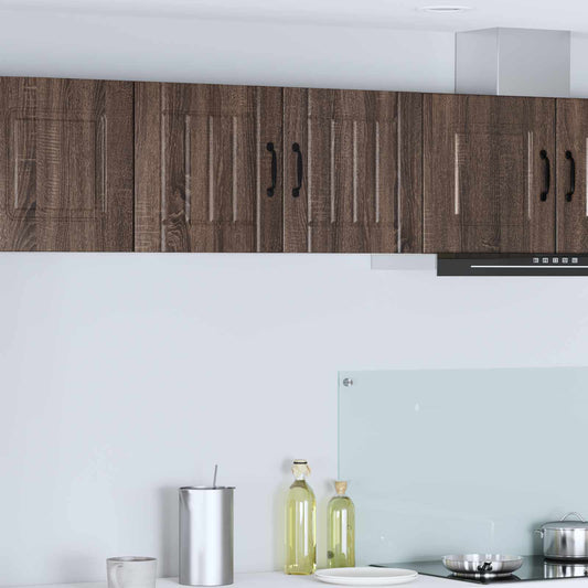 vidaXL Ντουλάπα Τοίχου LUCCA Καφέ Ξύλο Δρυός 40 x 31 x 40 εκ.