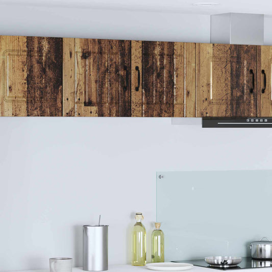 vidaXL Ντουλάπα Τοίχου LUCCA 2 pcs Παλαιωμένο ξύλο 40 x 31 x 40 εκ.