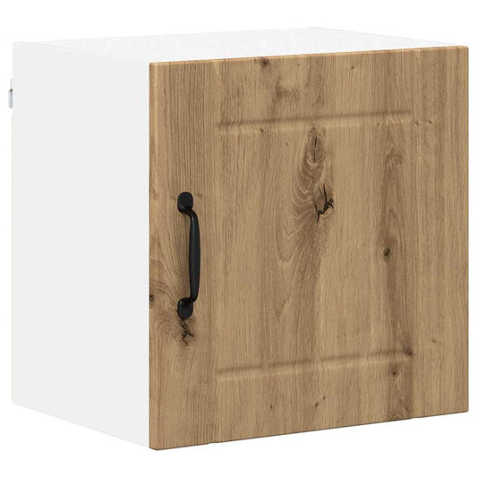 vidaXL Κρεμαστό ντουλάπι κουζίνας με ράφι Artisan Oak 40 x 31 x 40 εκ.