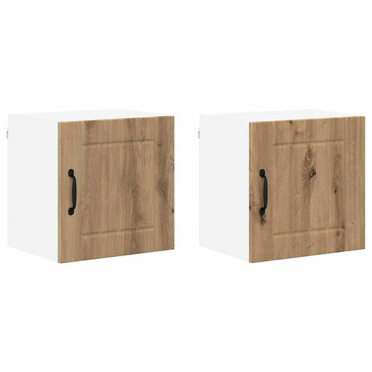 vidaXL Ντουλάπα Κουζίνας με ράφι 2 pcs Artisan Oak 40 x 31 x 40 εκ.