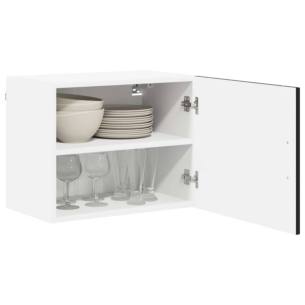 vidaXL Ντουλάπα Κουζίνας Μαύρο 50 x 31 x 40 εκ. Επεξεργασμένο ξύλο