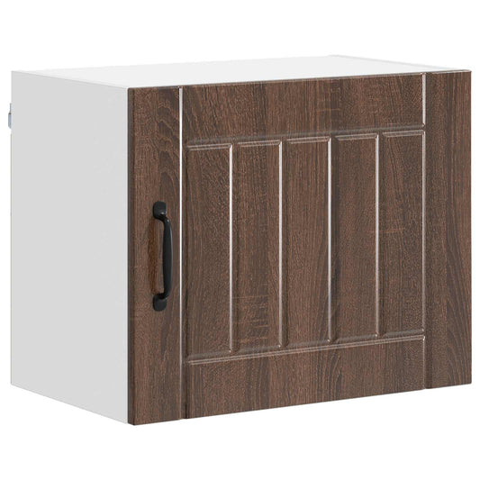 vidaXL Ντουλάπα Τοίχου LUCCA Καφέ Ξύλο Δρυός 50 x 31 x 40 εκ.