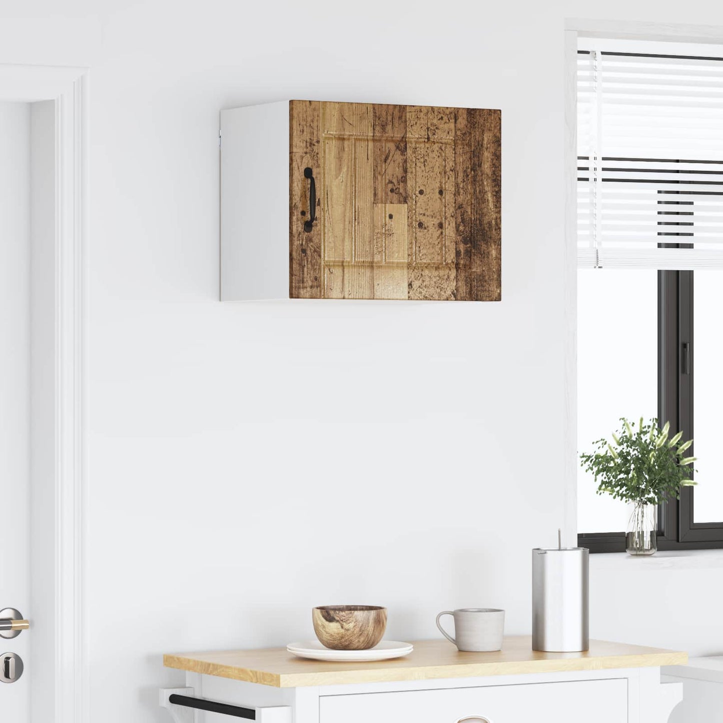 vidaXL Ντουλάπα Κουζίνας Παλιό ξύλο 50 x 31 x 40 εκ.