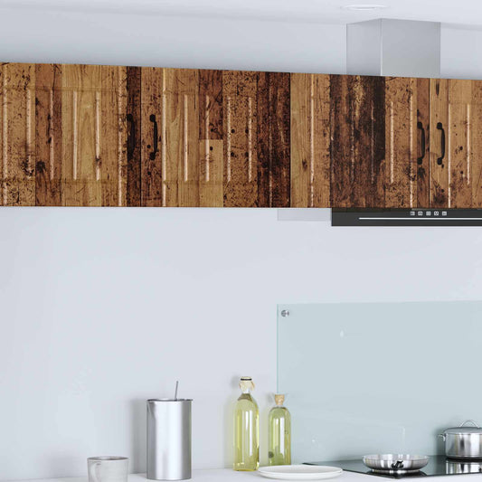 vidaXL Ντουλάπα Τοίχου LUCCA 2 pcs Παλαιωμένο ξύλο 50 x 31 x 40 εκ.