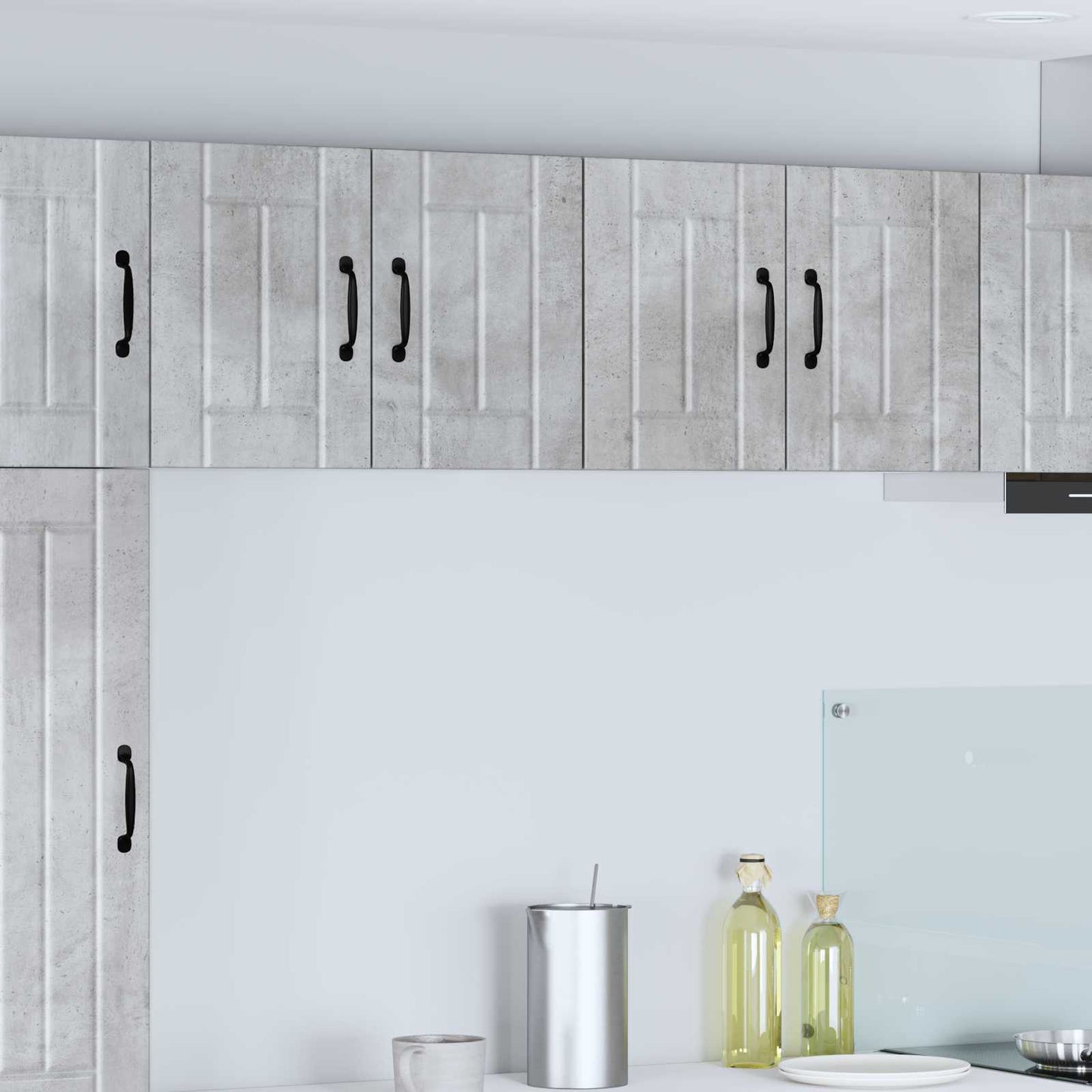 vidaXL Ντουλάπα Τοίχου Lucca Γκρι Σκυροδέματος 60 x 31 x 40 εκ