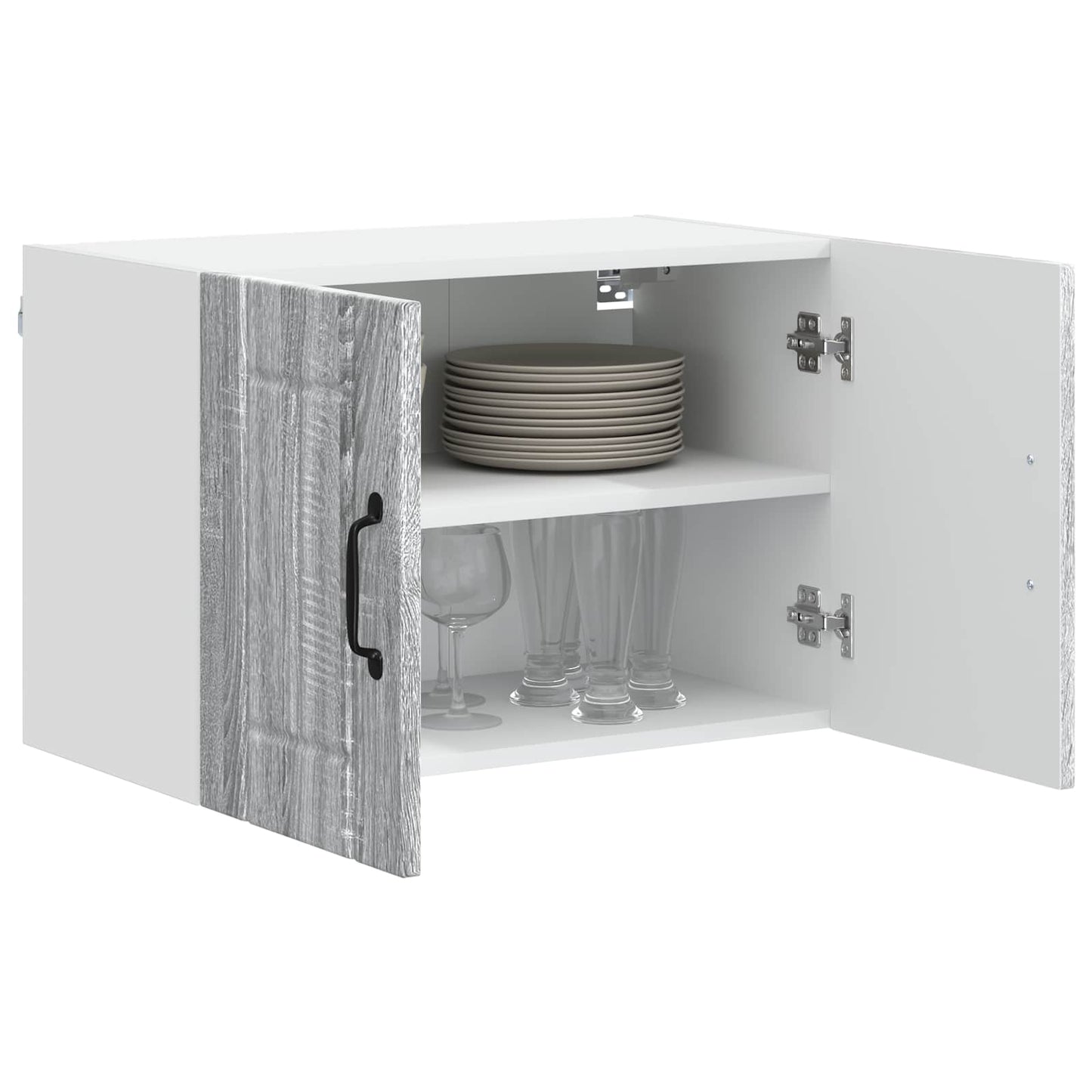 vidaXL Ντουλάπα Τοίχου Lucca Γκρι Sonoma 60 x 31 x 40 εκ
