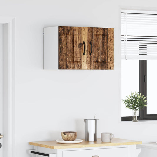 vidaXL Ντουλάπα Τοίχου LUCCA Παλαιωμένο ξύλο 60 x 31 x 40 εκ