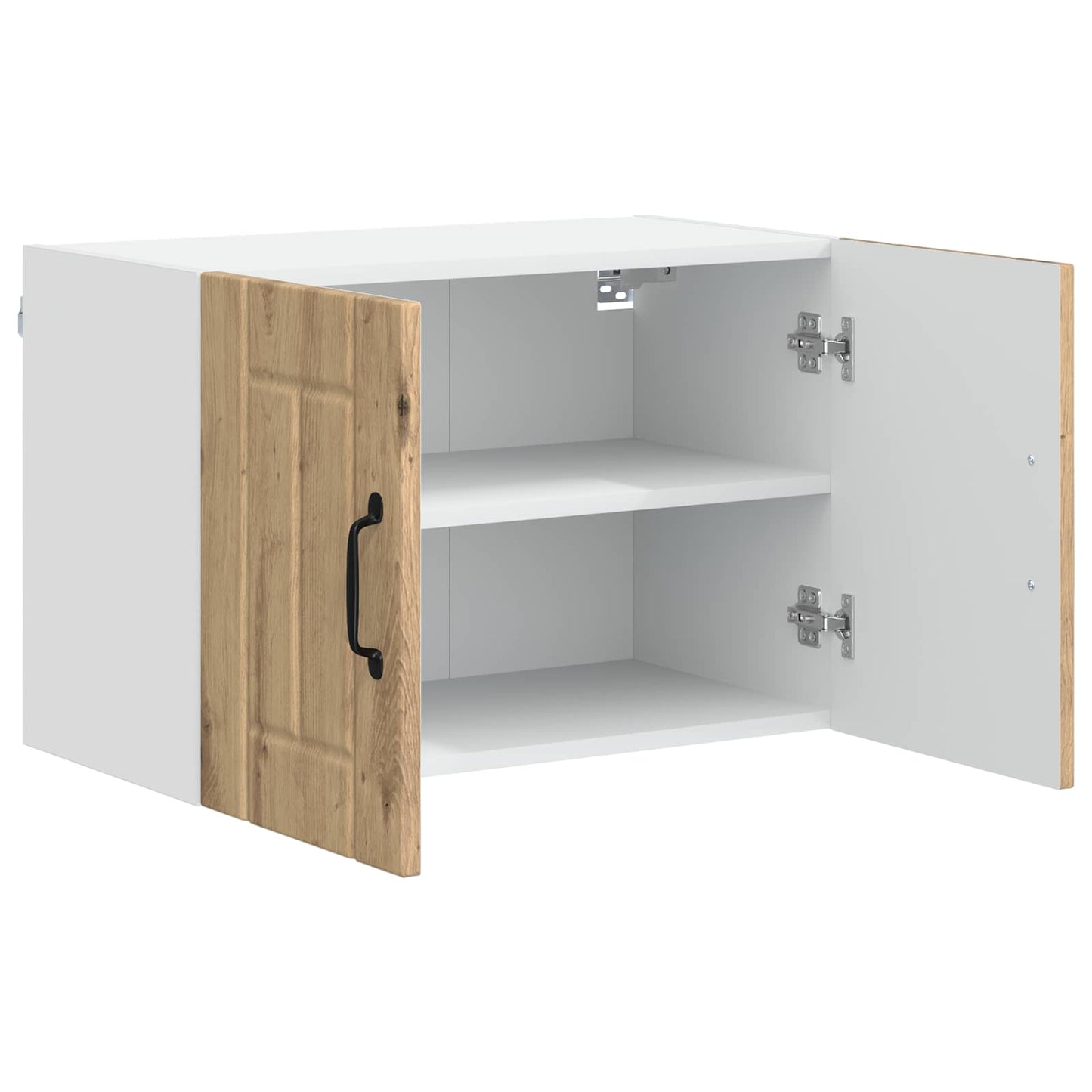 vidaXL Κρεμαστό ντουλάπι κουζίνας Lucca Artisan Δρυς 60 x 31 x 40 εκ