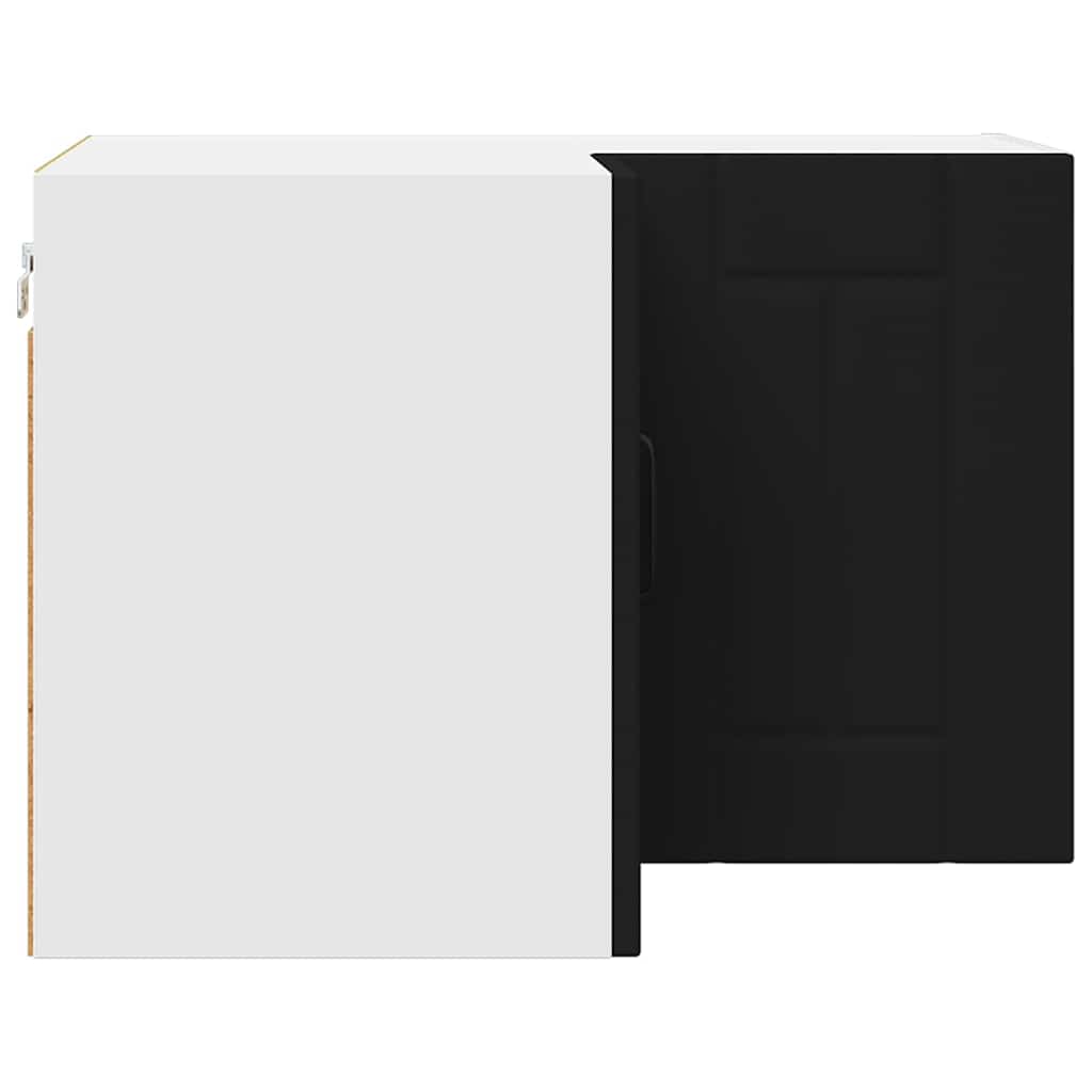 vidaXL Ντουλάπα Κουζίνας Μαύρο 57 x 57 x 40 εκ. Επεξεργασμένο ξύλο