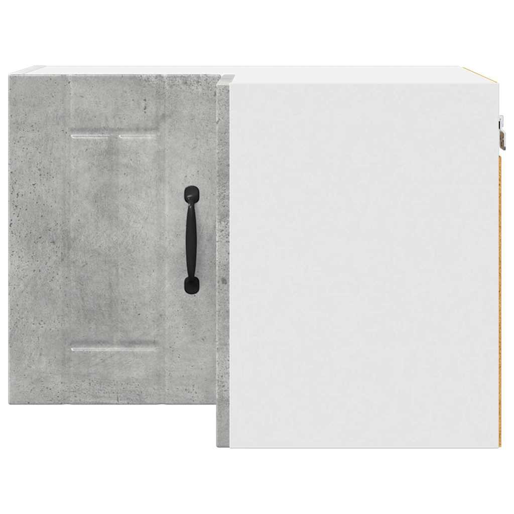 vidaXL Κρεμαστό ντουλάπι κουζίνας Σκυρόδεμα Γκρι 57 x 57 x 40 εκ.