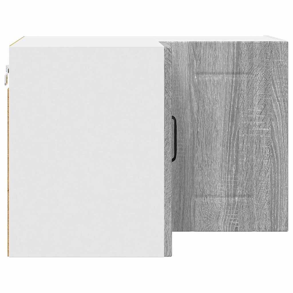 vidaXL Κρεμαστό ντουλάπι κουζίνας Γκρίζο Σονομα 57 x 57 x 40 εκ.