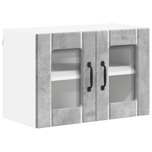 vidaXL Ραφιέρα τοίχου LUCCA Γκρι Σκυροδέματος 60 x 31 x 40 εκ