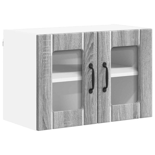 vidaXL Ραφιέρα τοίχου LUCCA Γκρι Sonoma 60 x 31 x 40 εκ