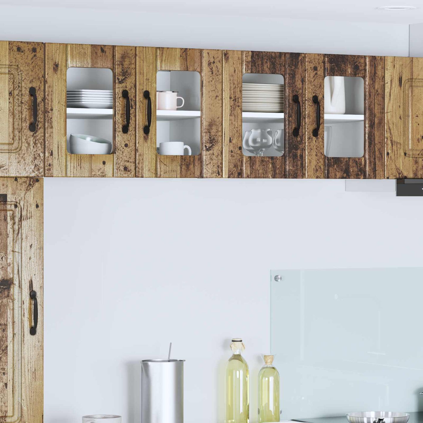 vidaXL Ντουλάπα Κουζίνας Παλιό ξύλο 60 x 31 x 40 εκ Επεξεργασμένο ξύλο