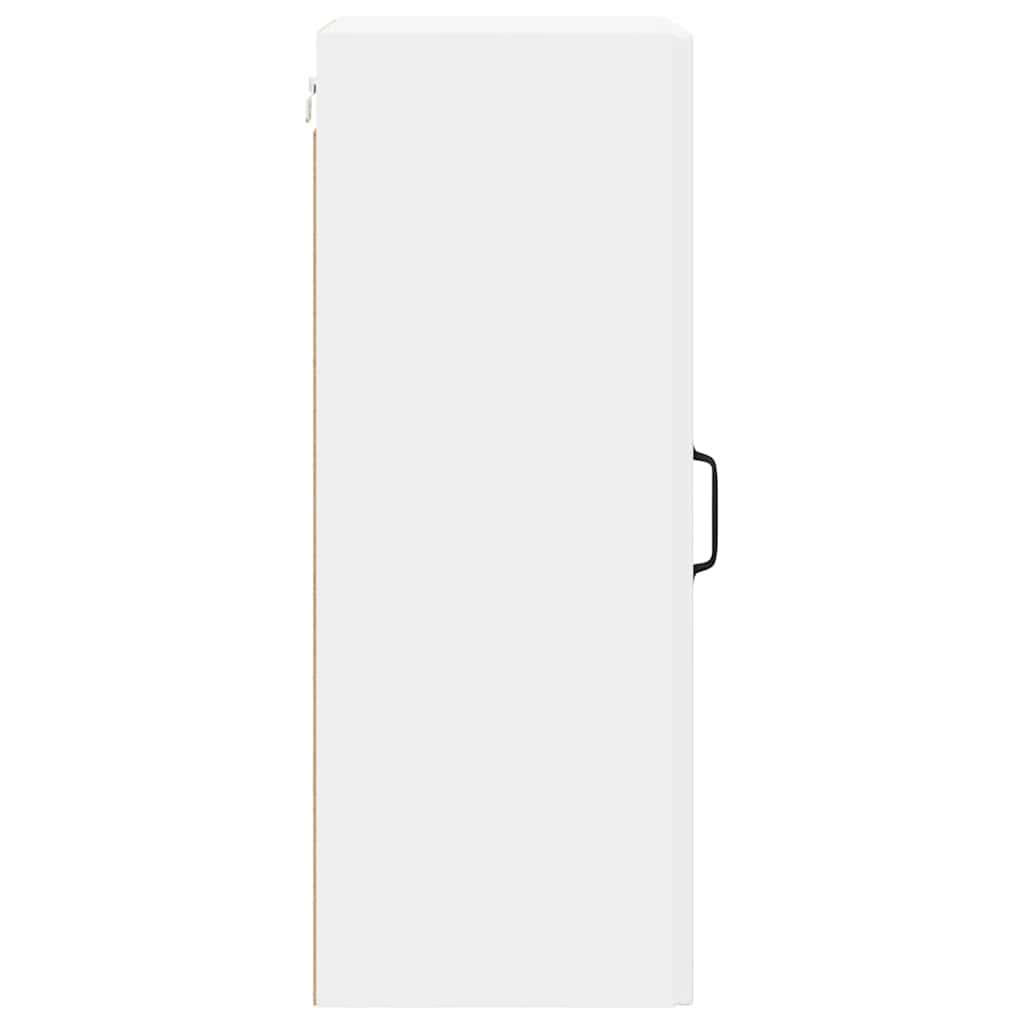 vidaXL Κρεμαστό ντουλάπι κουζίνας με ράφι 2 pcs Λευκό 40 x 31 x 80 εκ.