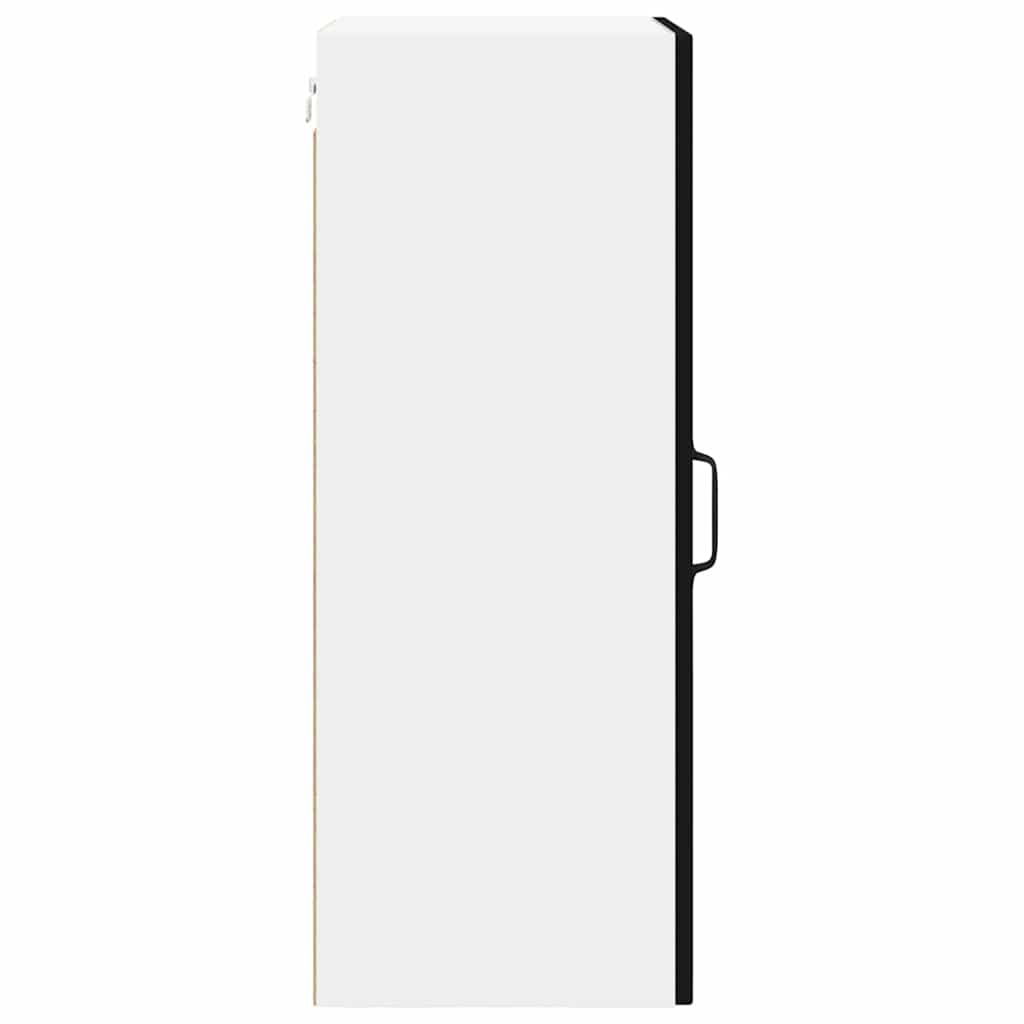 vidaXL Ντουλάπα Κουζίνας Μαύρο 40 x 31 x 80 εκ. Επεξεργασμένο ξύλο