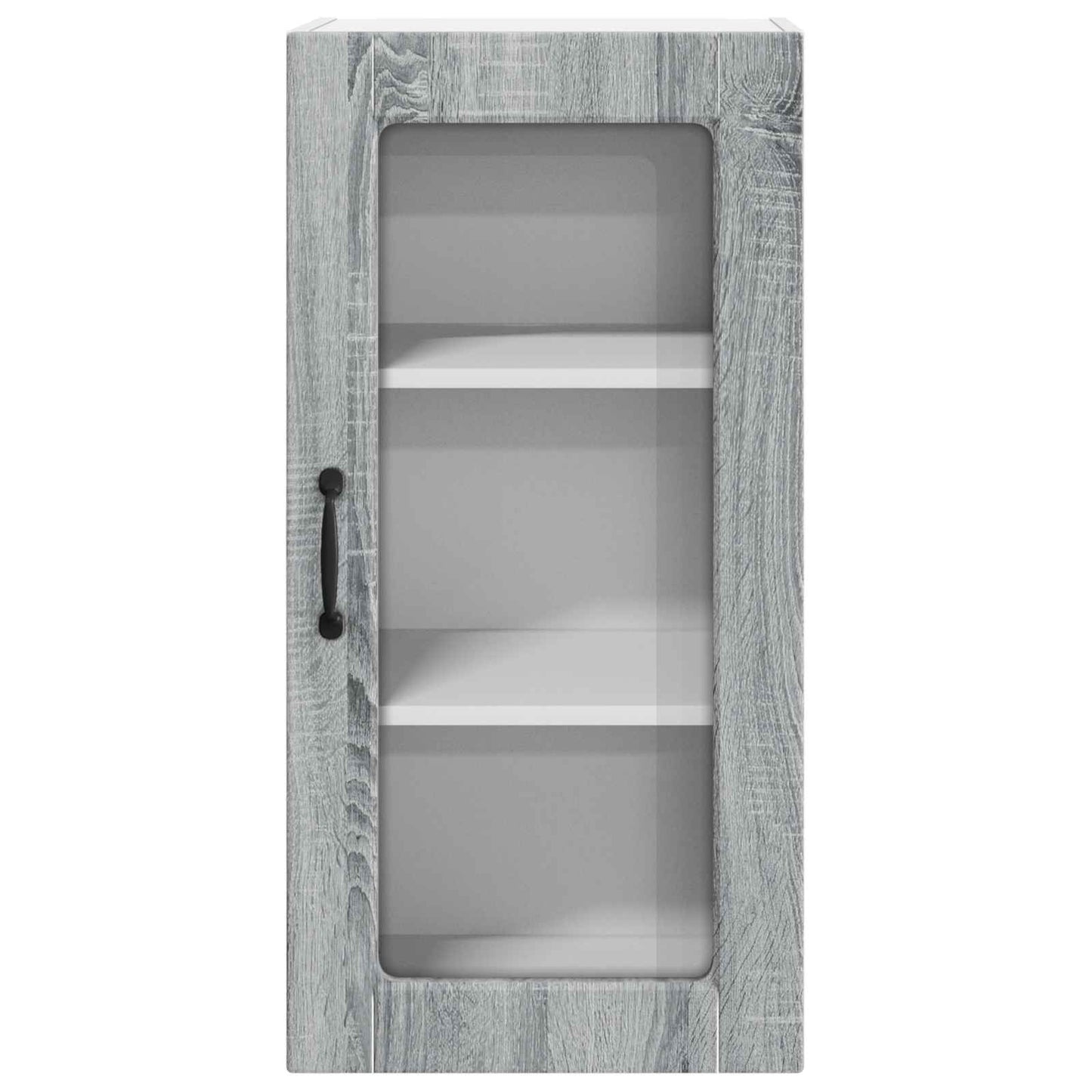 vidaXL Ραφιέρα τοίχου LUCCA Γκρι Sonoma 40 x 31 x 80 εκ.