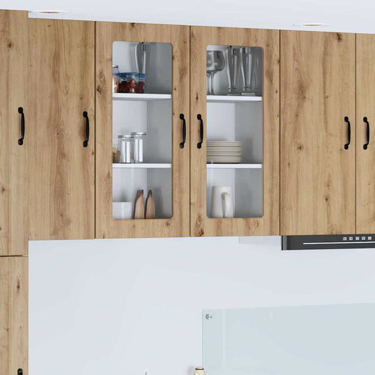 vidaXL Ντουλάπα Κουζίνας με ράφι Artisan Oak 40 x 31 x 80 εκ.