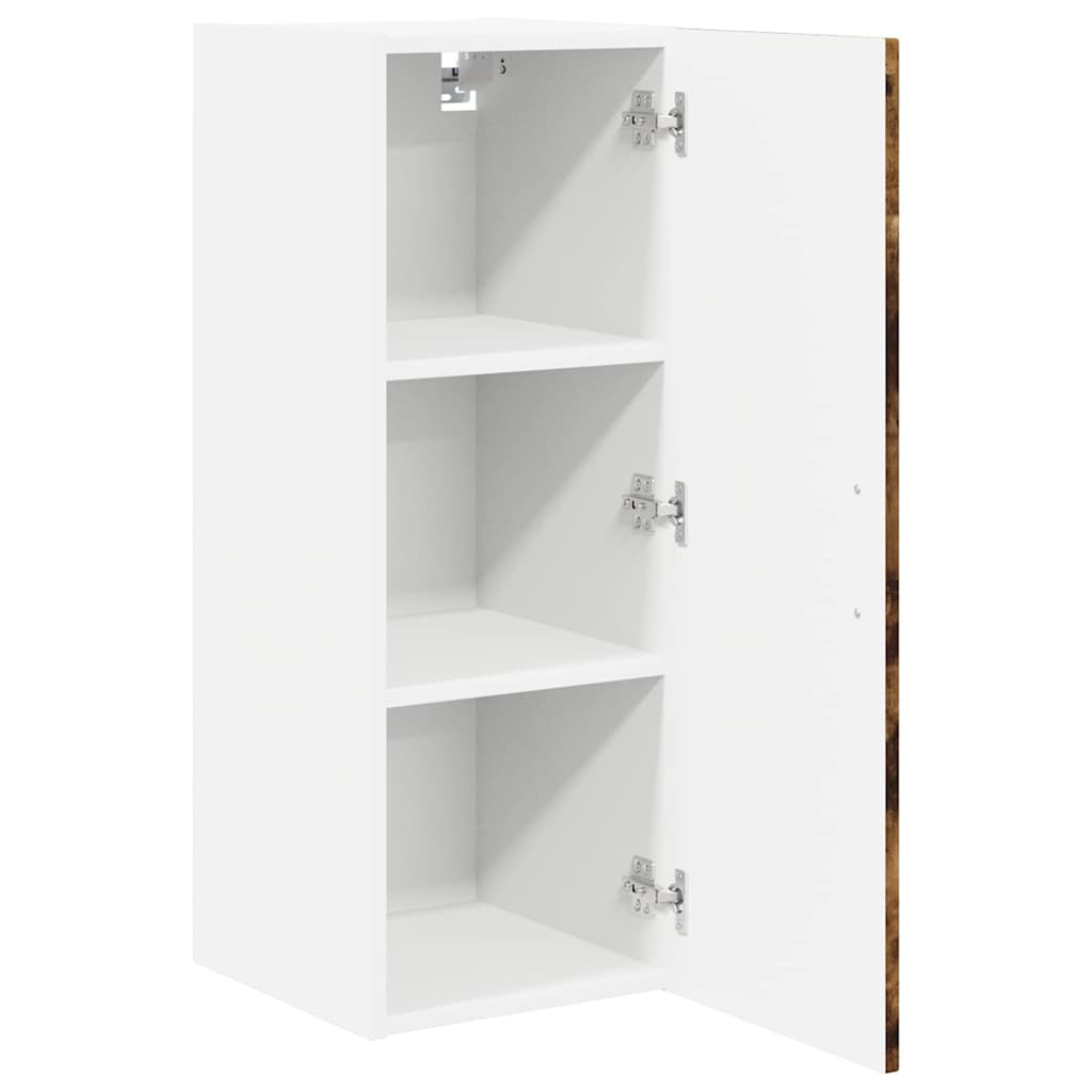 vidaXL Ντουλάπα Κουζίνας Καπνιστό Δρύς 30 x 31 x 80 εκ.