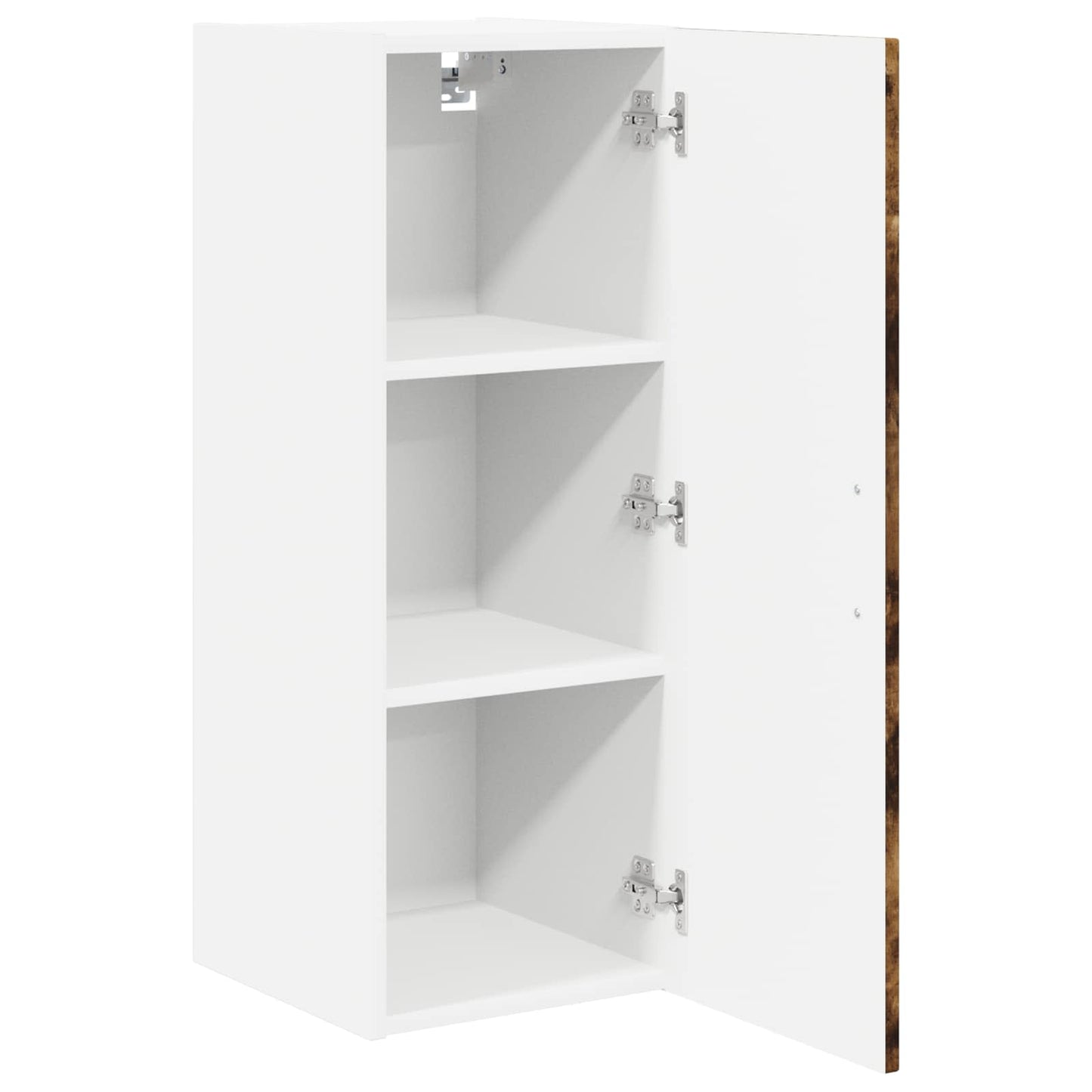vidaXL Ντουλάπα Τοίχου LUCCA 2 pcs Καπνισμένο Ξύλο Δρυός