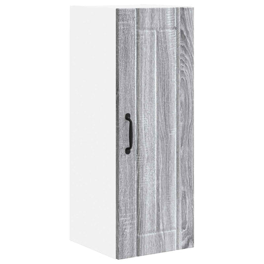 vidaXL Ντουλάπα Τοίχου LUCCA Γκρι Sonoma 30 x 31 x 80 εκ.