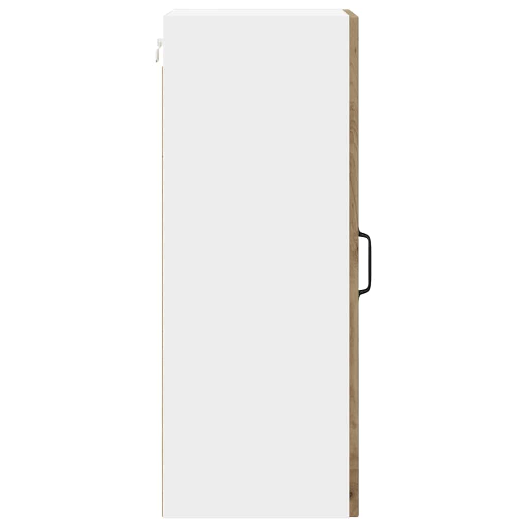 vidaXL Κρεμαστό ντουλάπι κουζίνας Artisan Oak 30 x 31 x 80 εκ.