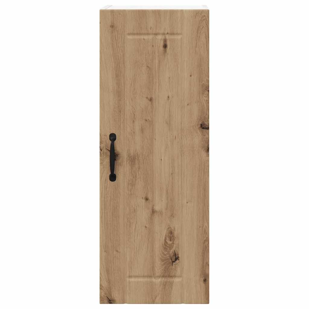 vidaXL Κρεμαστό ντουλάπι κουζίνας 2 pcs Artisan Oak 30 x 31 x 80 εκ.