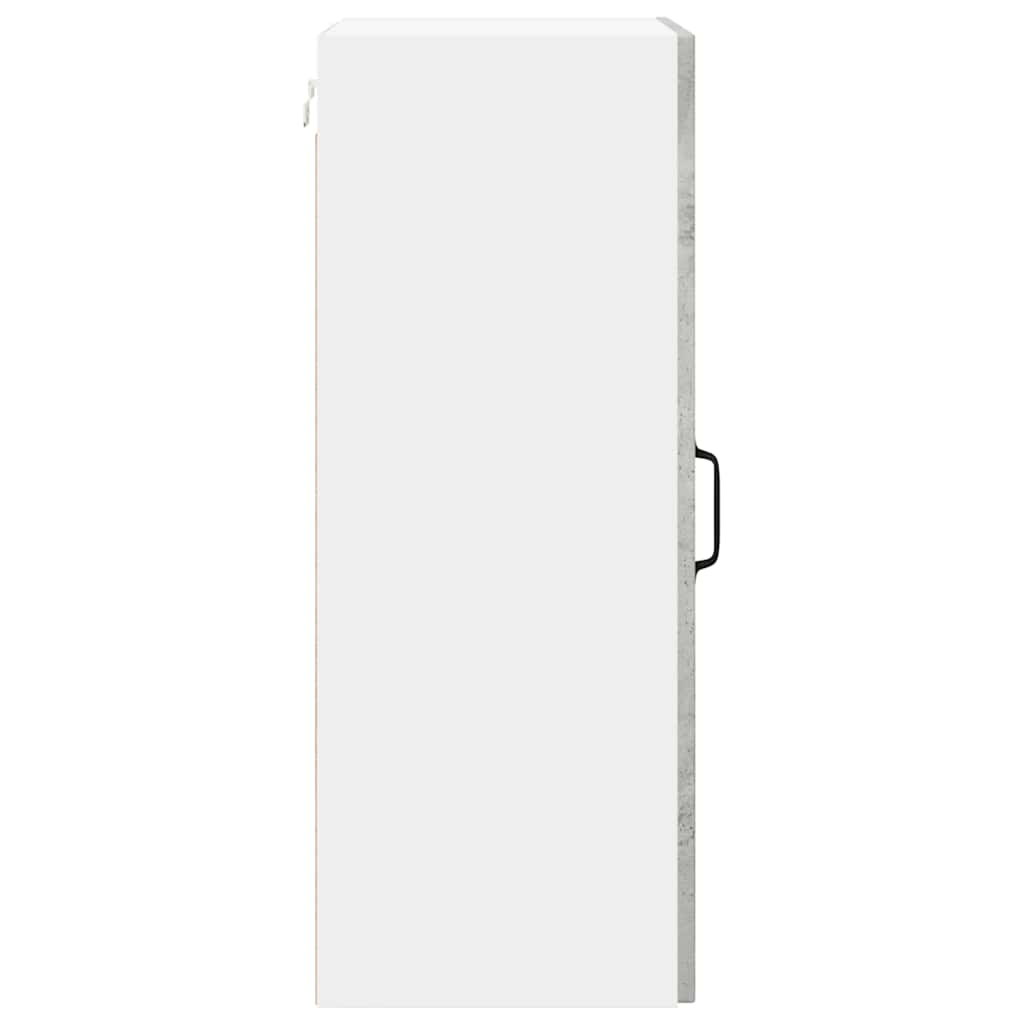 vidaXL Κρεμαστό ντουλάπι κουζίνας Σκυρόδεμα Γκρι 40 x 31 x 80 εκ.