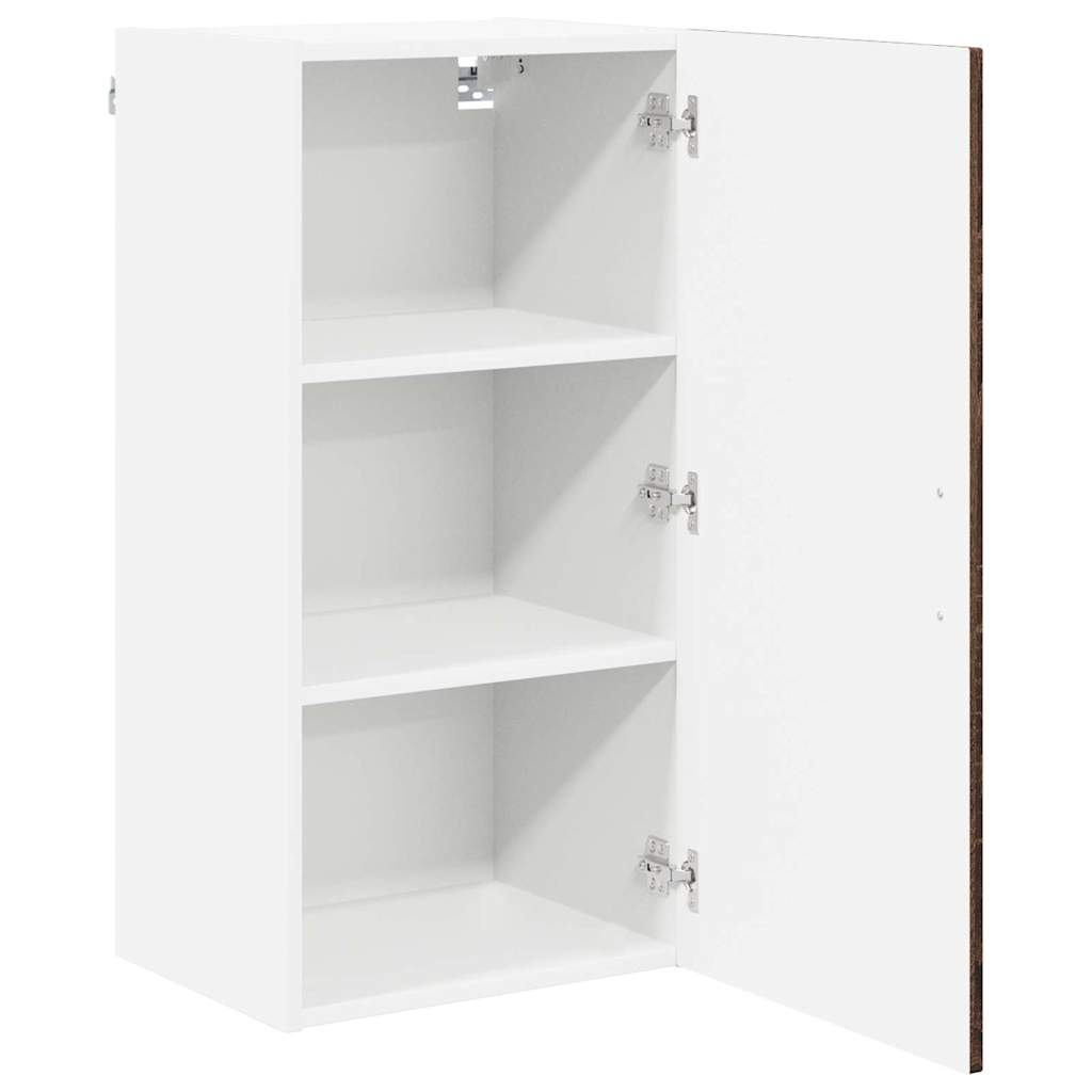 vidaXL Κρεμαστό ντουλάπι κουζίνας με ράφι Καφέ δρυς 40 x 31 x 80 εκ.