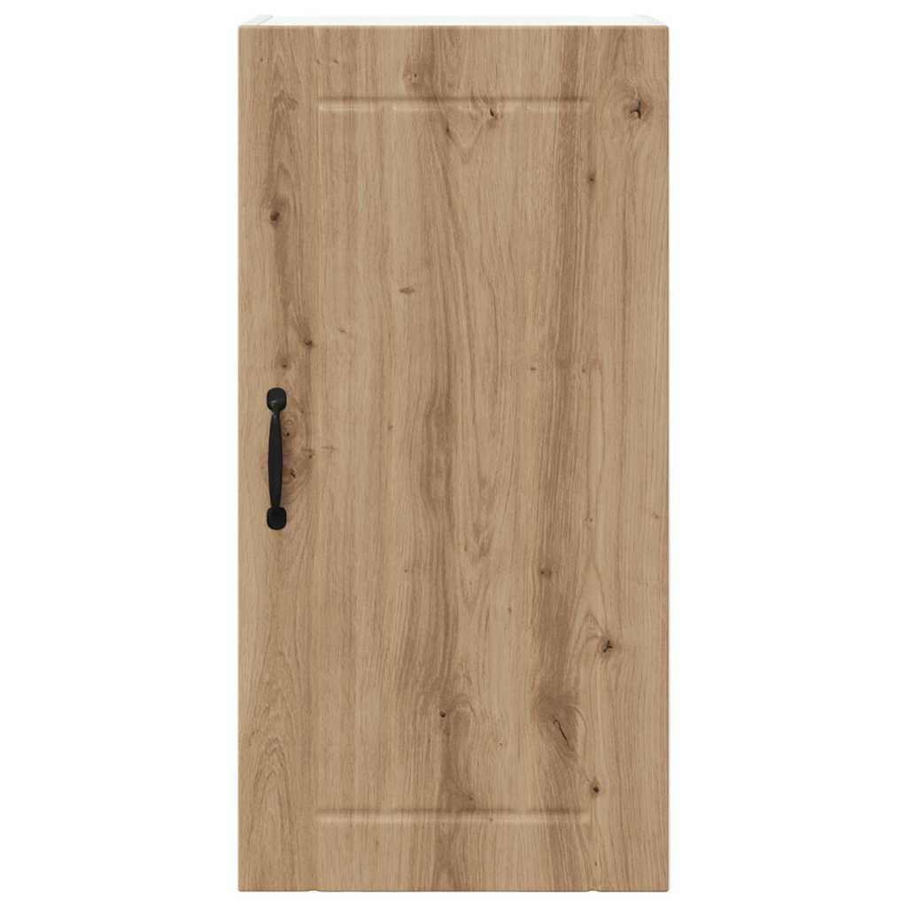 vidaXL Κρεμαστό ντουλάπι κουζίνας με ράφι Artisan Oak 40 x 31 x 80 εκ.