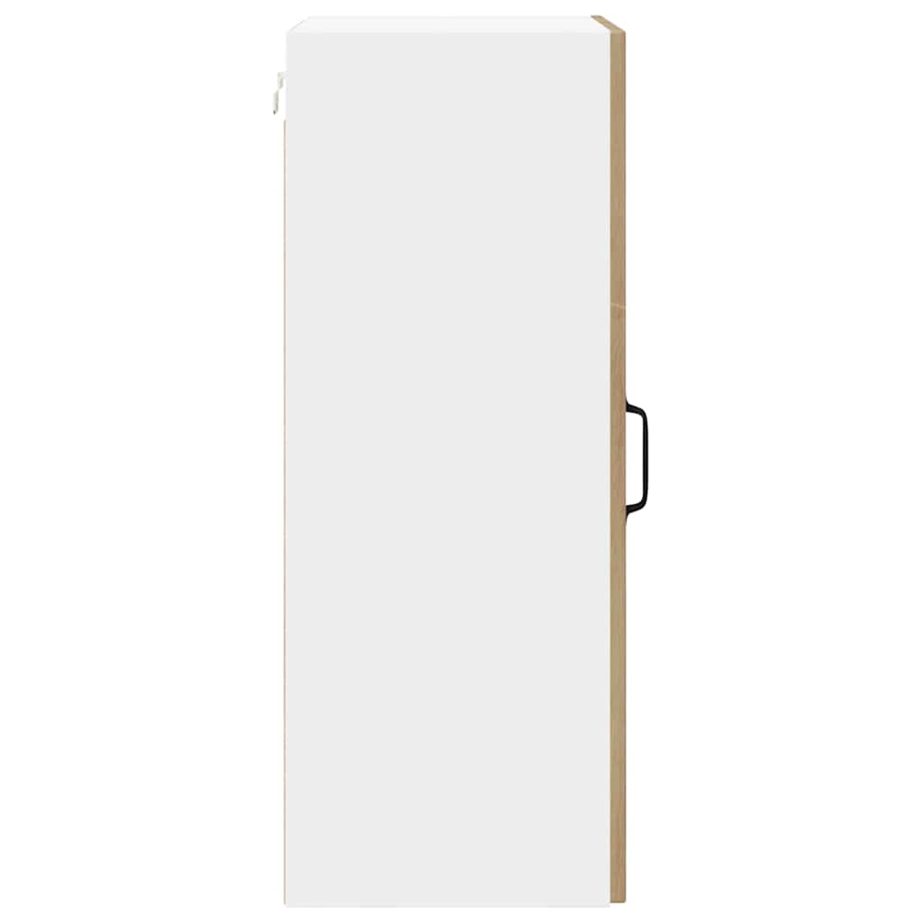 vidaXL Κρεμαστό ντουλάπι κουζίνας με ράφι Artisan Oak 40 x 31 x 80 εκ.