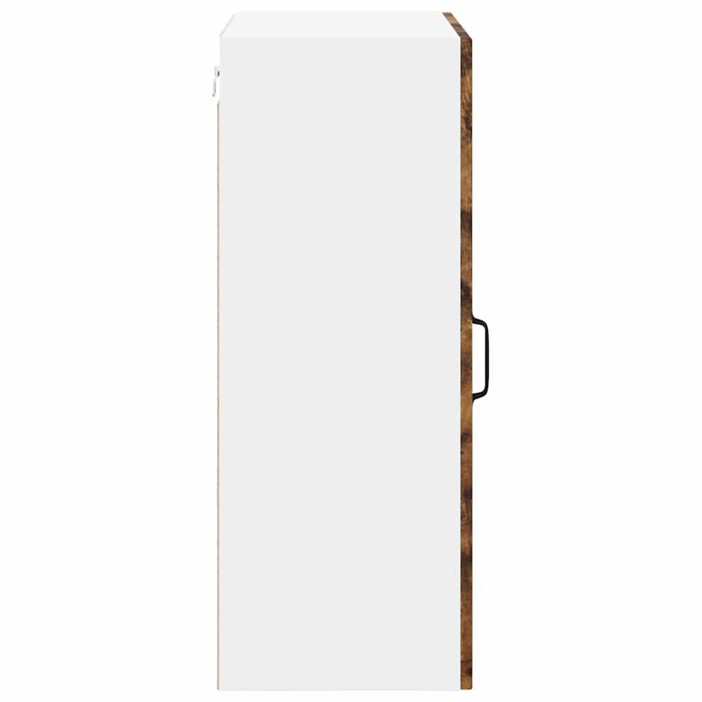 vidaXL Κρεμαστό ντουλάπι κουζίνας Καπνιστό Δρύς 50 x 31 x 80 εκ.