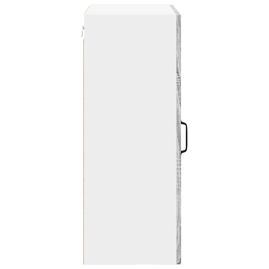 vidaXL Κρεμαστό ντουλάπι κουζίνας Γκρίζο Σονομα 50 x 31 x 80 εκ.