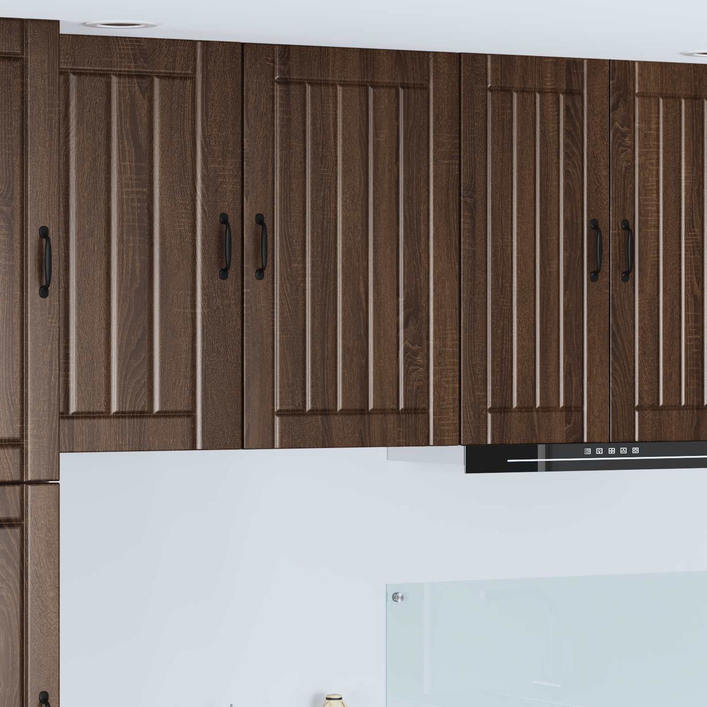 vidaXL Ντουλάπα Τοίχου LUCCA Καφέ Ξύλο Δρυός 50 x 31 x 80 εκ.