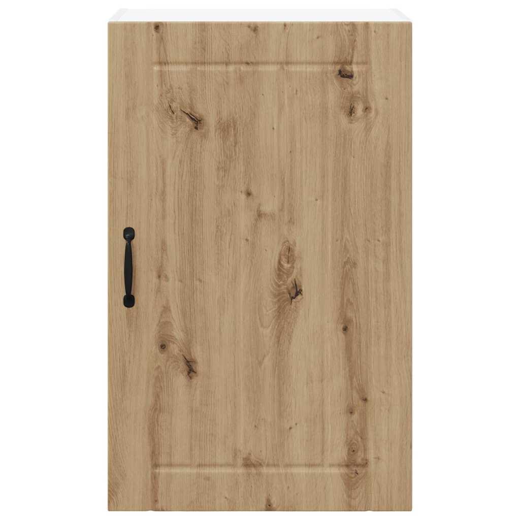 vidaXL Κρεμαστό ντουλάπι κουζίνας με ράφι Artisan Oak 50 x 31 x 80 εκ.