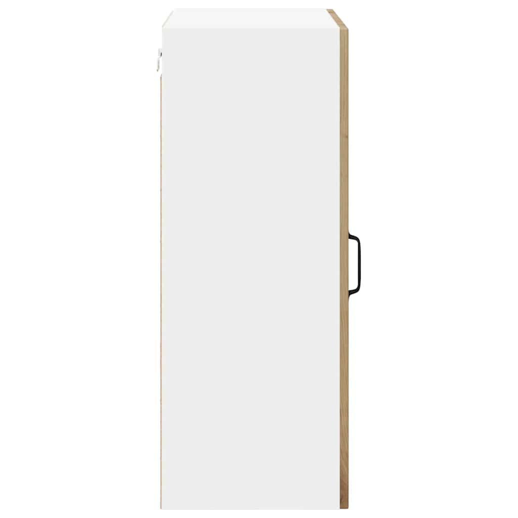 vidaXL Κρεμαστό ντουλάπι κουζίνας με ράφι Artisan Oak 50 x 31 x 80 εκ.