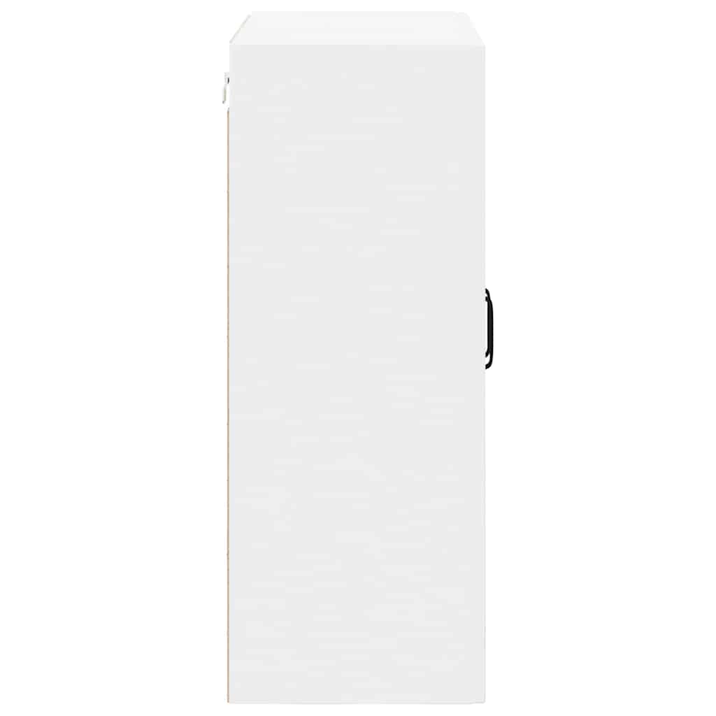 vidaXL Κρεμαστό ντουλάπι κουζίνας με ράφι Λευκό 60 x 31 x 80 εκ.