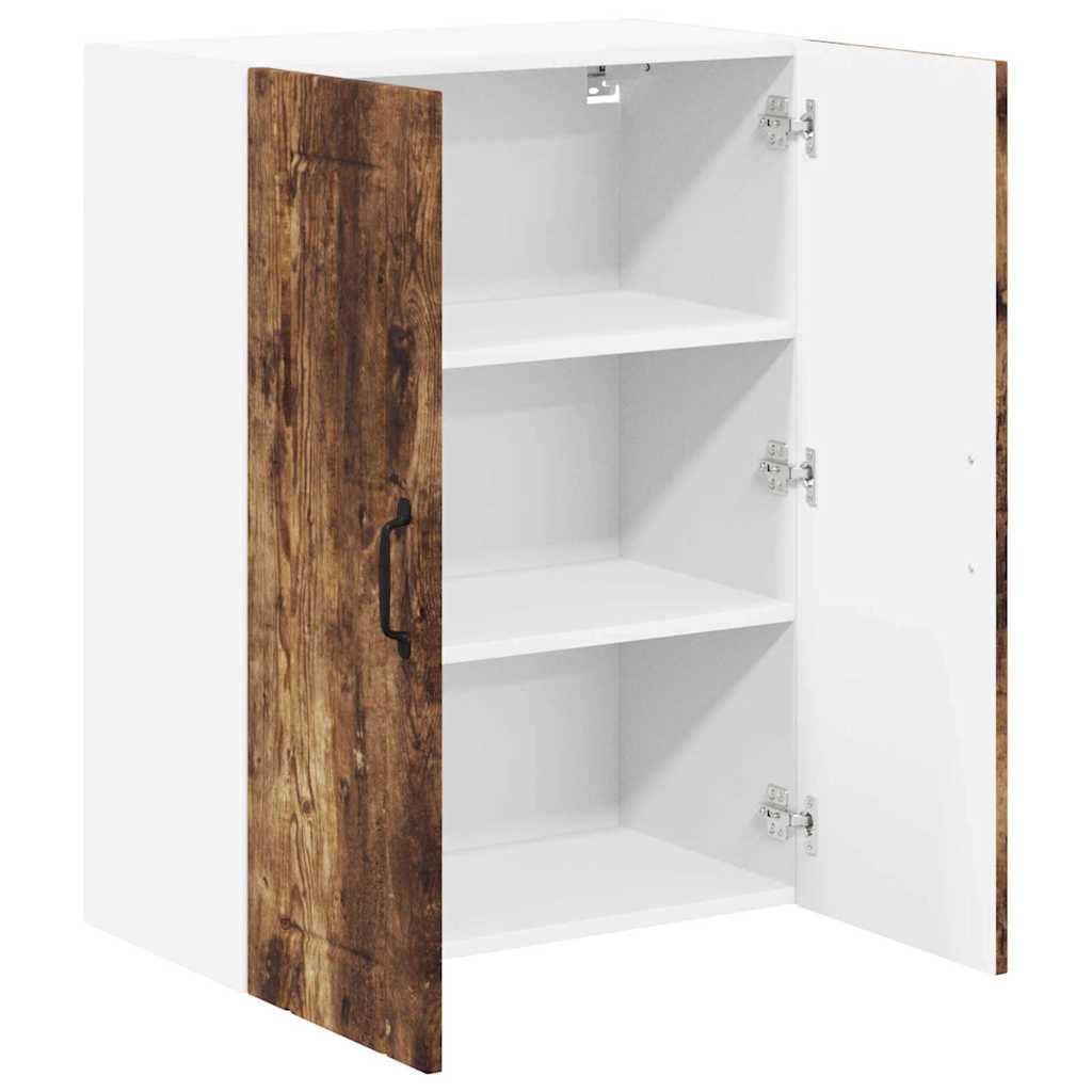 vidaXL Κρεμαστό ντουλάπι κουζίνας Καπνιστό Δρύς 60 x 31 x 80 εκ.