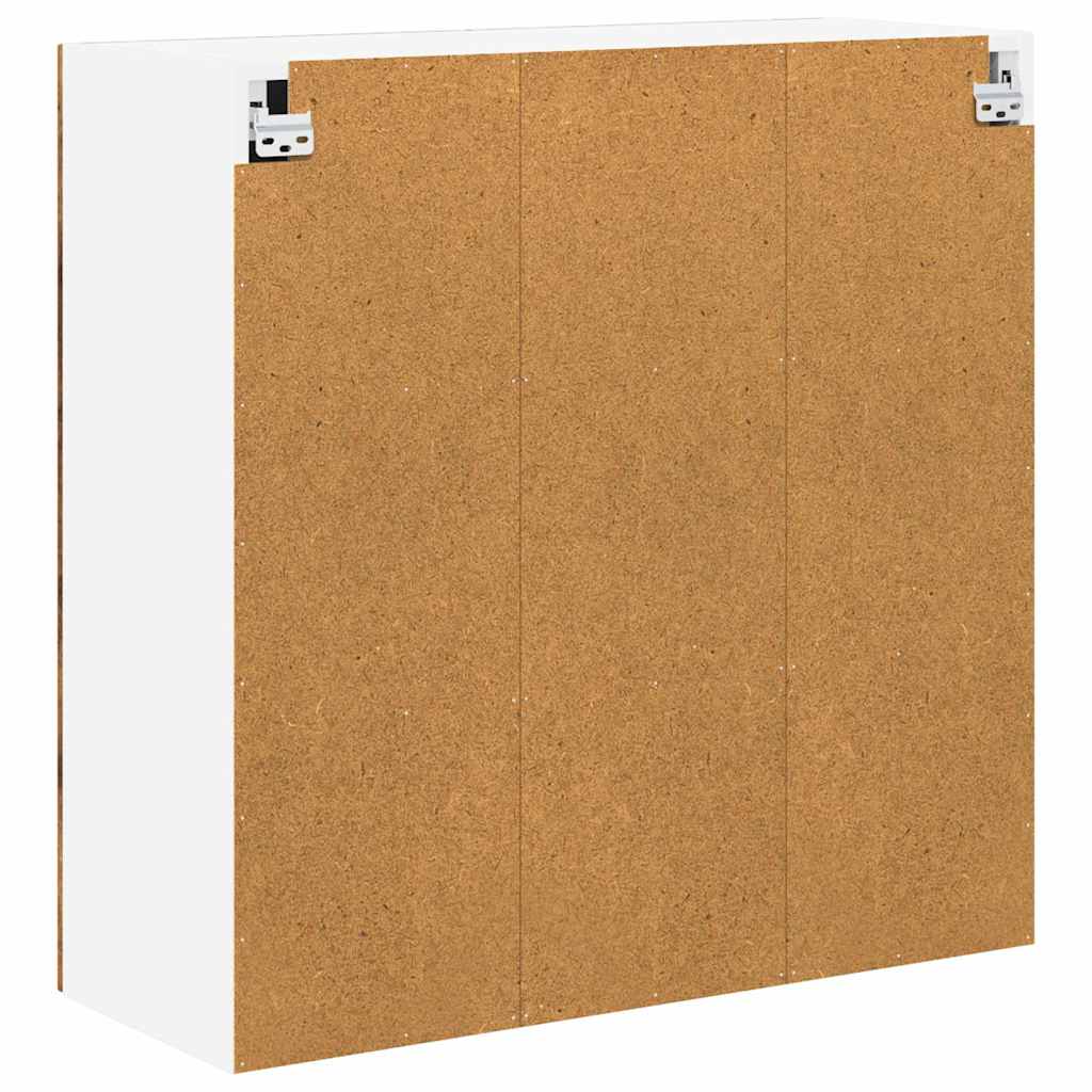 vidaXL Κρεμαστό ντουλάπι κουζίνας Καπνιστό Δρύς 80 x 31 x 80 εκ.