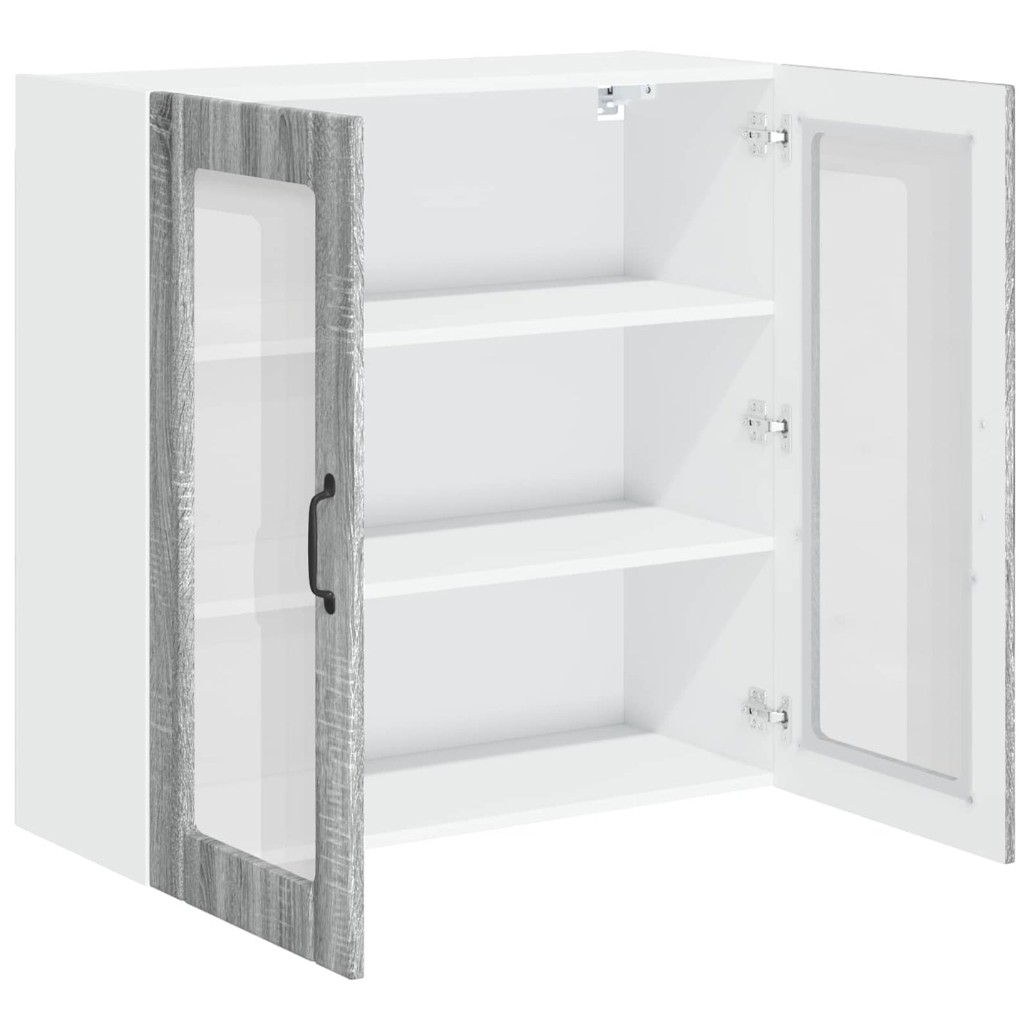 vidaXL Ντουλάπα Κουζίνας Γκρίζο Σονομα 80 x 31 x 80 εκ.