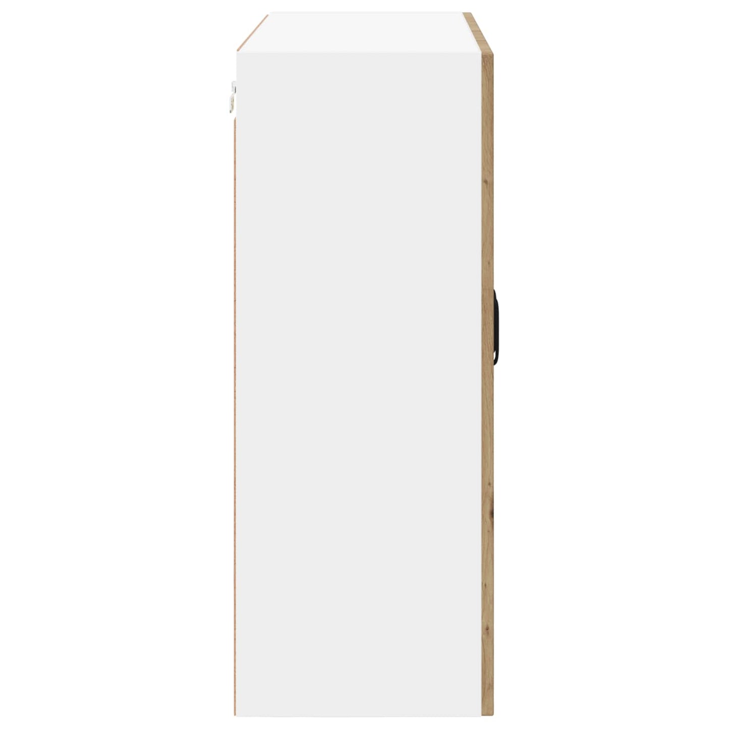 vidaXL Κρεμαστό ντουλάπι κουζίνας με ράφι Artisan Oak 80 x 31 x 80 εκ.