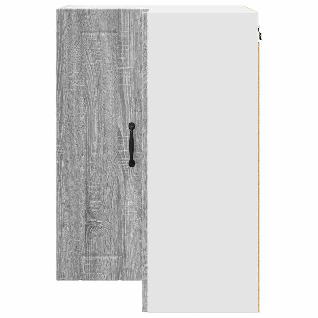 vidaXL Κρεμαστό ντουλάπι κουζίνας Γκρίζο Σονομα 57 x 57 x 80 εκ.