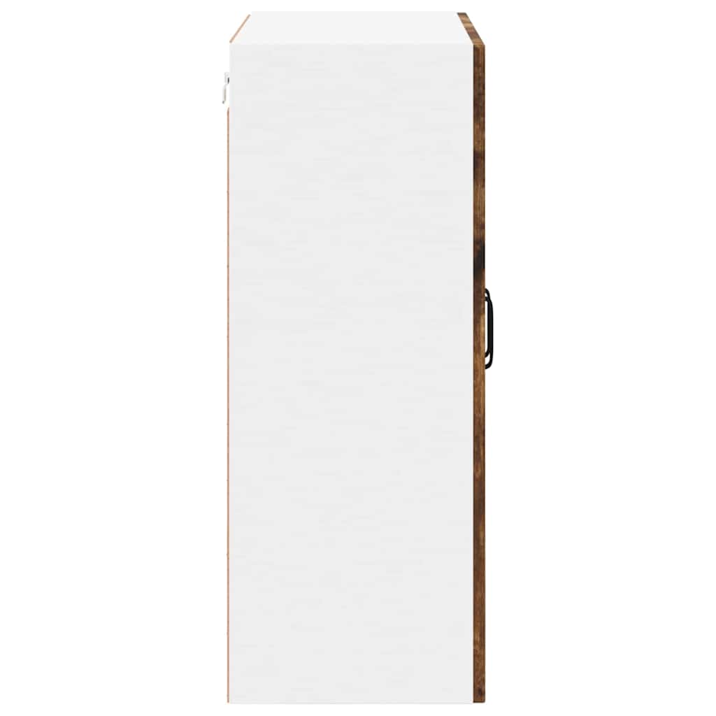 vidaXL Κρεμαστό ντουλάπι κουζίνας Καπνιστό Δρύς 60 x 31 x 80 εκ.